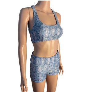 Full Tilt Sport: Strappy Back Sports Bra & Shorts